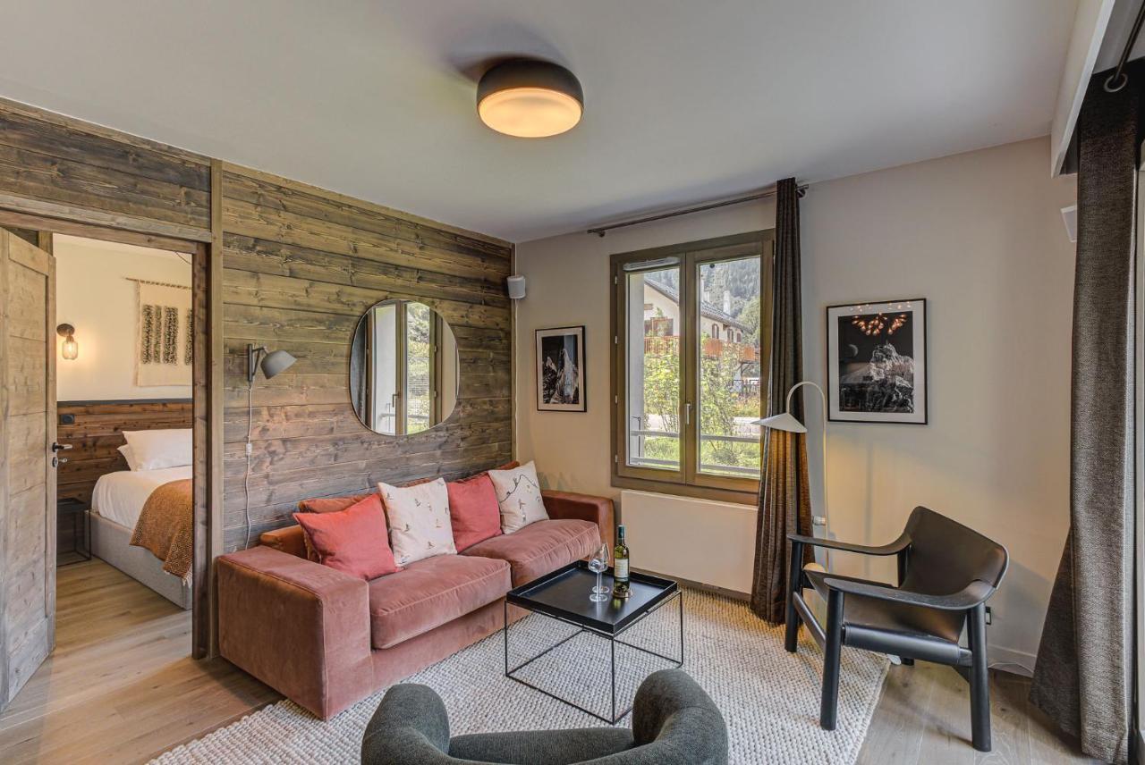 White Pearl A05 Modern Apartment Chamonix Alpes Travel Sleeps 4 To 6 Екстер'єр фото
