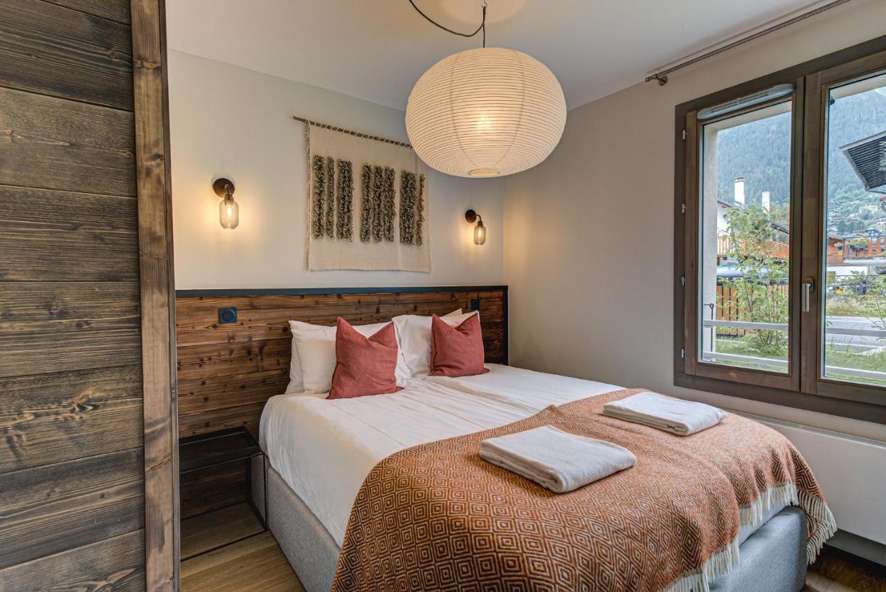 White Pearl A05 Modern Apartment Chamonix Alpes Travel Sleeps 4 To 6 Екстер'єр фото