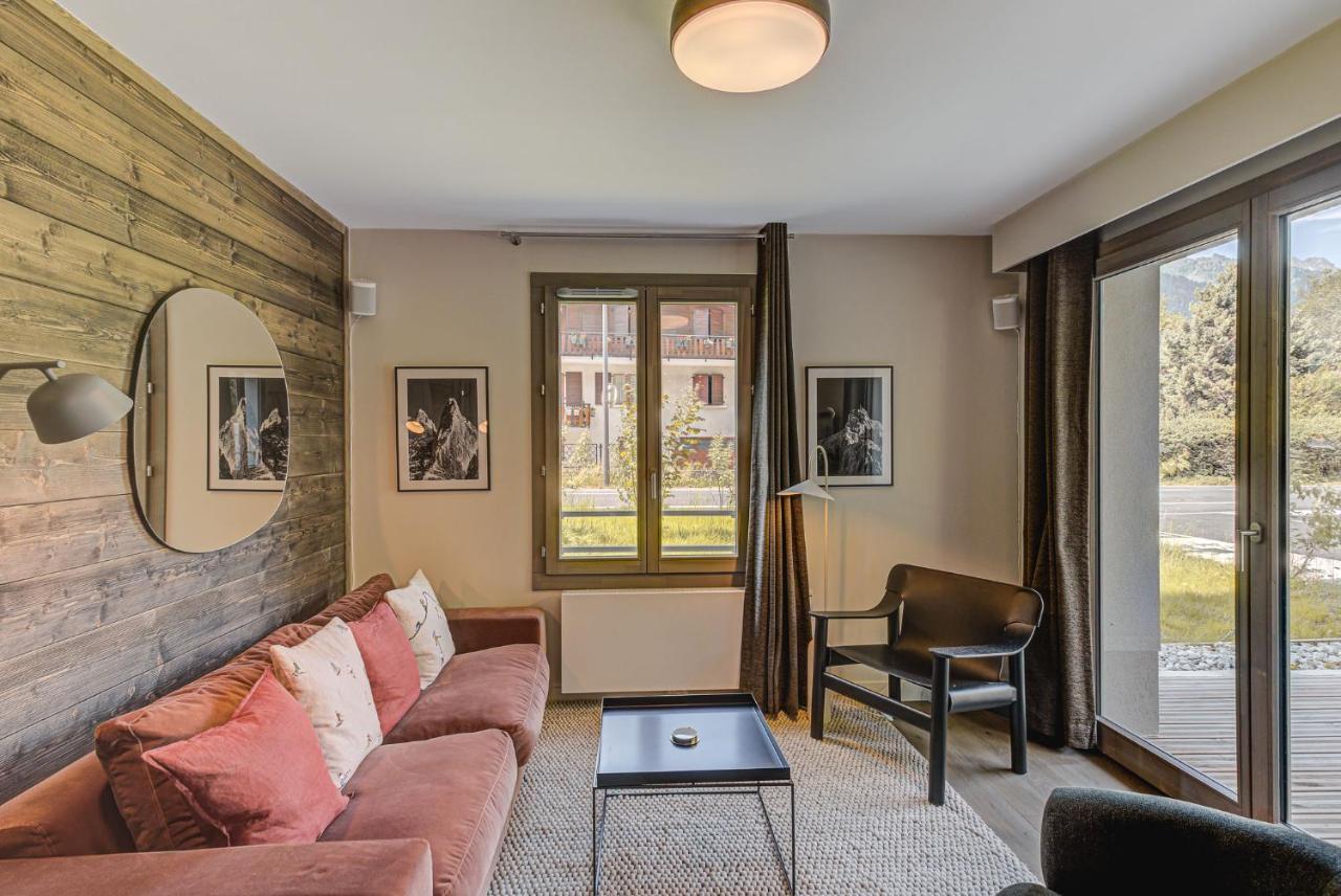 White Pearl A05 Modern Apartment Chamonix Alpes Travel Sleeps 4 To 6 Екстер'єр фото